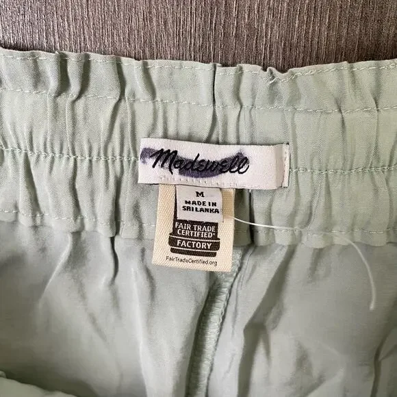 Madewell Pull On Cargo Softdrape Lightweight High Rise Shorts US Women's M New - Picture 6 of 7